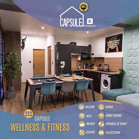 Capsule Wellness - Sauna - Balneo - Machine De Sport Privatif - Ps5 - 2 Chambres วาลองเซียนส์ ภายนอก รูปภาพ