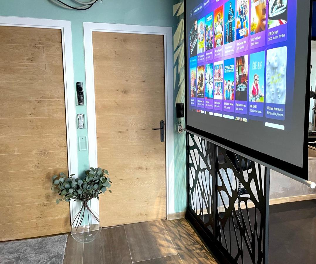 Capsule Wellness - Sauna - Balneo - Machine De Sport Privatif - Ps5 - 2 Chambres วาลองเซียนส์ ภายนอก รูปภาพ