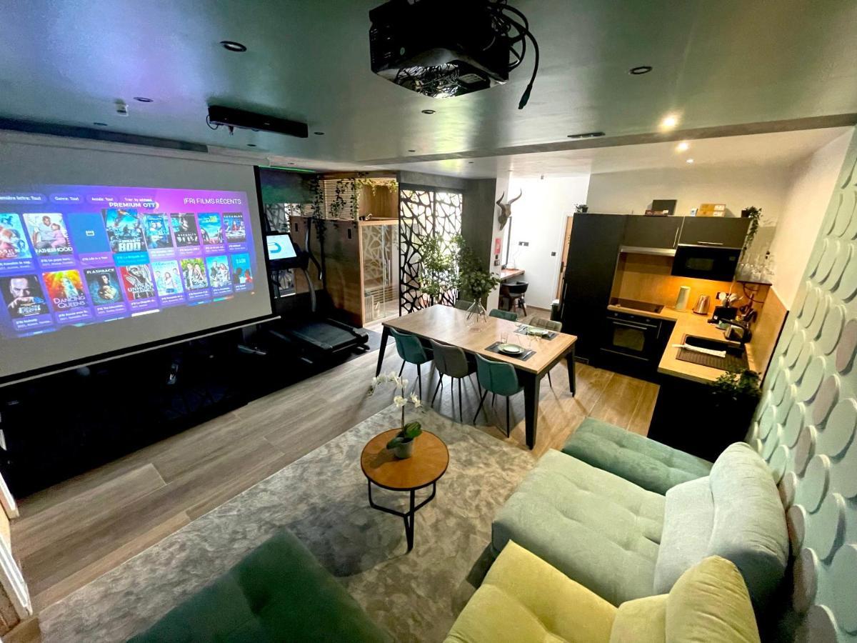Capsule Wellness - Sauna - Balneo - Machine De Sport Privatif - Ps5 - 2 Chambres วาลองเซียนส์ ภายนอก รูปภาพ