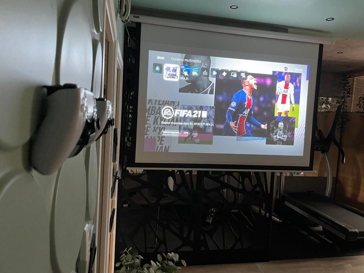 Capsule Wellness - Sauna - Balneo - Machine De Sport Privatif - Ps5 - 2 Chambres วาลองเซียนส์ ภายนอก รูปภาพ