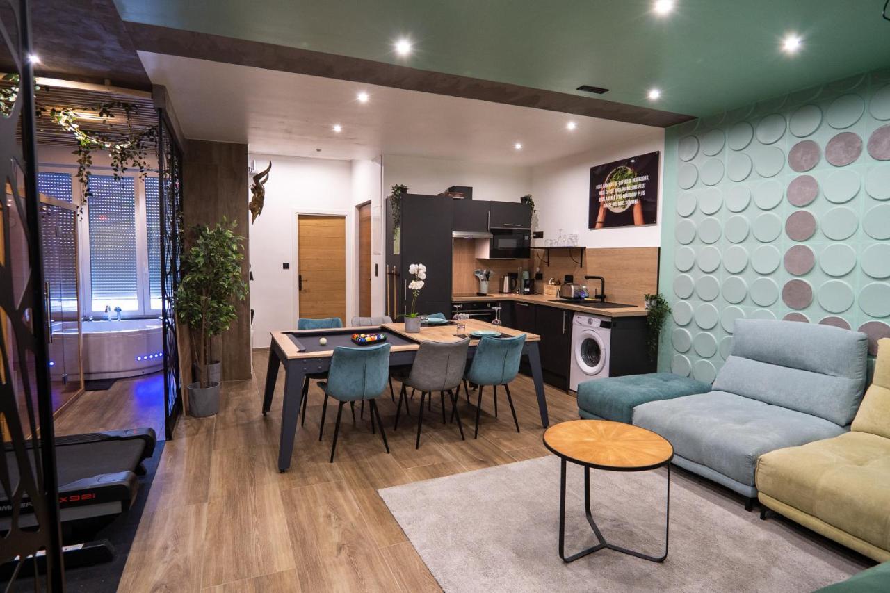 Capsule Wellness - Sauna - Balneo - Machine De Sport Privatif - Ps5 - 2 Chambres วาลองเซียนส์ ภายนอก รูปภาพ