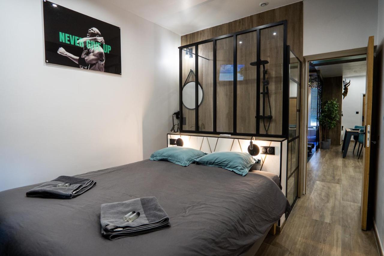 Capsule Wellness - Sauna - Balneo - Machine De Sport Privatif - Ps5 - 2 Chambres วาลองเซียนส์ ภายนอก รูปภาพ